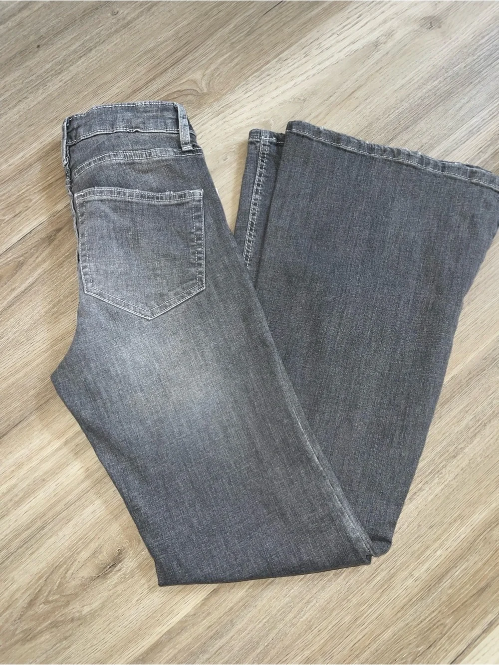 wild fable Gray High-Rise Wide Leg Jeans - Picture 4 of 7